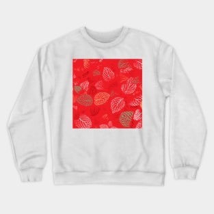 Autumn, Leaves Pattern 12 Crewneck Sweatshirt